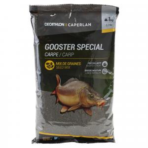 Zanęta na karpie CAPERLAN Gooster Special Carp 1 kg czarna