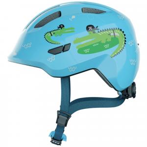 ABUS Dziecięcy kask rekreacyjny „Smiley 3.0” niebieski croco błyszczący