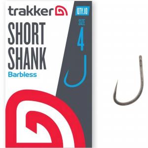 Haczyki Karpiowe Bezzadziorowe Trakker Short Shank Hooks Barbless R. 4