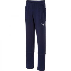 Spodnie dla chłopca Puma Liga Casuals Pants granatowe 655635 06