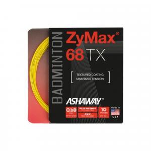 Naciąg do badmintona ZyMax 68 TX - set ASHAWAY Pomarańczowy