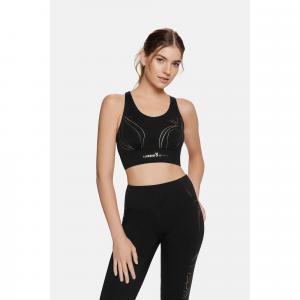 Crop Top sportowy damski Flame Cardiobunny