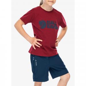 Koszulka bawełniana dziecięca Fjallraven Kids Logo T-shirt