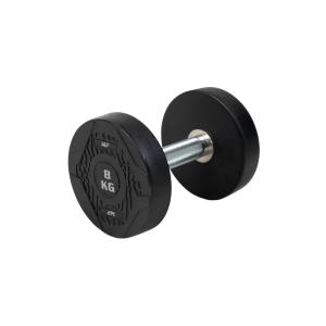 Hantle okrągłe - Gumowe 1 szt. 8 kg