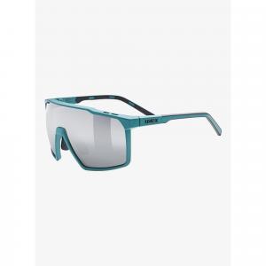 Okulary rowerowe Uvex MTN Perform S - teal mat/mir.silver