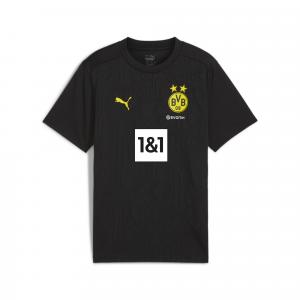 Młodzieżowa koszulka Borussia Dortmund PUMA Black Faster Yellow