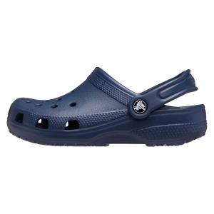 Dziecko Pływanie Klapki Na Basen Crocs Classic Clog Niebieski