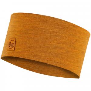 Opaska BUFF MERINO WIDE HEADBAND SOLID MUSTARD