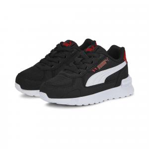 Niemowlęce obuwie sportowe Graviton AC PUMA Black White Red