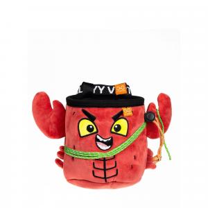 Woreczek na magnezję Y&Y Vertical Chalk Bag - lobster