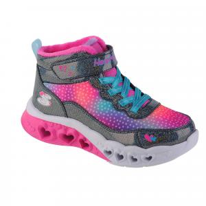 Buty zimowe dziewczęce, Skechers Flutter Heart Lights - Simple Amor