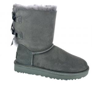 Śniegowce damskie UGG BAILEY BOW II szare