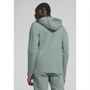 Męska rozpinana bluza z kapturem EVOSTRIPE PUMA Green Moon