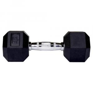 Hantle gumowe Suprfit Hex (pojedyncze) 4 kg