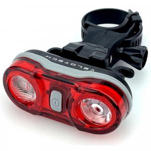 Lampka tylna Velotech migająca 2x0,5W