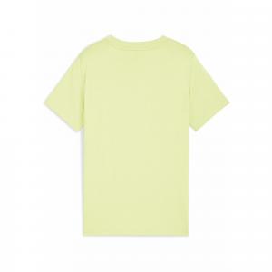 Młodzieżowa koszulka z grafiką i logo No. 1 PUMA Gold Moon Yellow