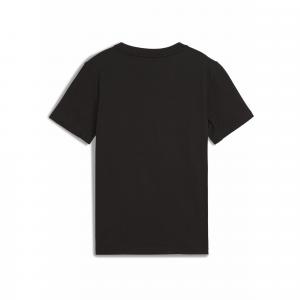 Młodzieżowa koszulka Active Sports z grafiką PUMA Black