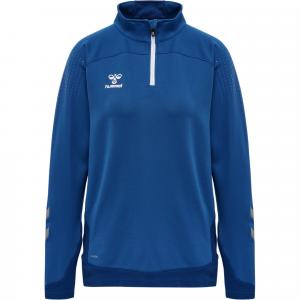 Damska bluza dresowa half zip Hummel Lead
