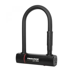 TRELOCK U4 Mini U-lock, 8.3x15.2cm, Ø14mm, czarny