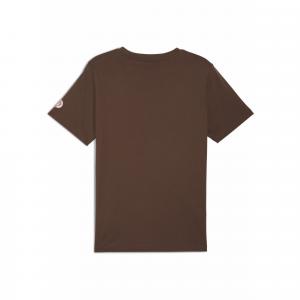 Męska koszulka FC St. Pauli KING z logo PUMA Espresso Brown White