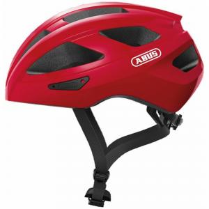 ABUS Wyścigowy kask rowerowy „Macator”, czerwony