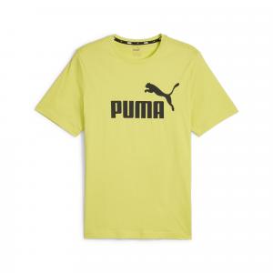 Męska koszulka z logo Essentials PUMA Lime Sheen Green