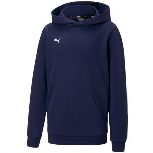 Bluza dla dzieci Puma teamGOAL 23 Casuals Hoody Jr granatowa