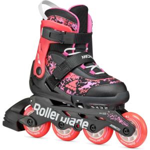 Rolki Rollerblade Microblade SL Black Coral Fitness Rekreacja Dla dzieci