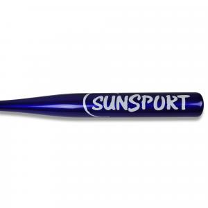 Baseball Kij 32'' (ok. 82 cm) niebieski aluminiowy Sunsport