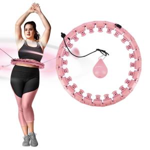 Hula hop HMS HHW12 z wypustkami i obciążnikiemiem rozmiar Plus Size