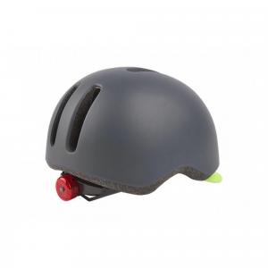 Kask Rowerowy Commuter M (54-58 Cm) - Szary/Żółty
