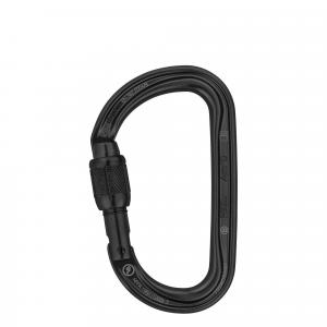 Karabinek zakręcany Petzl Am'D Screw-Lock - black