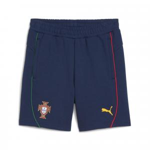 Młodzieżowe szorty Portugalia Casuals PUMA Persian Blue Sunny Yellow