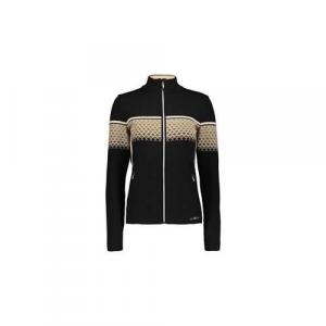 Bluza sportowa damska CMP Bluza Damska 7H26802 Czarnybeżowy