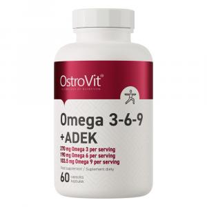 OstroVit Omega 3-6-9 + ADEK 60 kapsułek