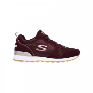 Buty na co dzień damskie SKECHERS RETROS OG 85 GOLDN GURL zamsz