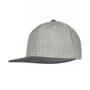 Melanżowa Welurowa Czapka Z Daszkiem Snapback