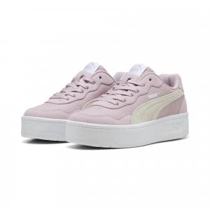 Damskie sneakersy Court Lally Skye z zamszu PUMA Rose Mauve White Pink