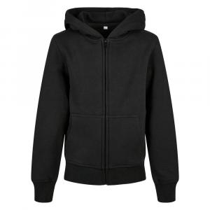Bluza Dziecięca Basic Organic Z Pełnym Zamkiem Błyskawicznym