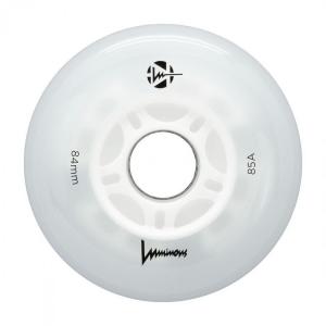 4 kółka do rolek fitness Luminous LED 84mm/85a świecące