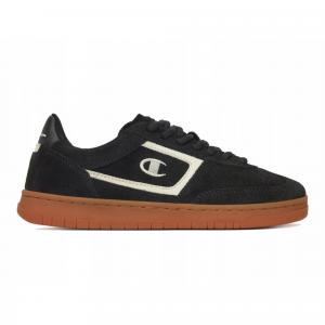 BUTY damskie CHAMPION S11759-KK006 stylowe czarne trampki skóra 36,5