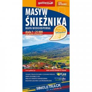 Mapa Masyw Śnieżnika 1:25000 Wodoodporna