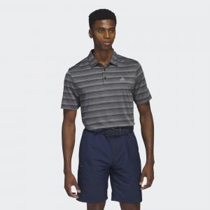 Two-Color Striped Polo Shirt