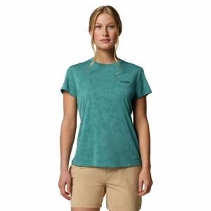 Koszulka szybkoschnąca damska Columbia Bluebird Canyon Short Sleeve Crew