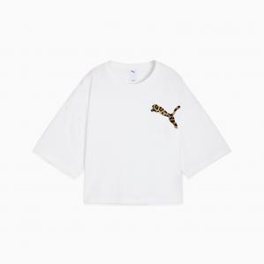 Koszulka sportowa damska Puma męska Leo Luxe Oversized