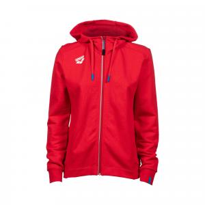 Bluza damska na basen Arena Women`s Team Hooded Jacket Panel