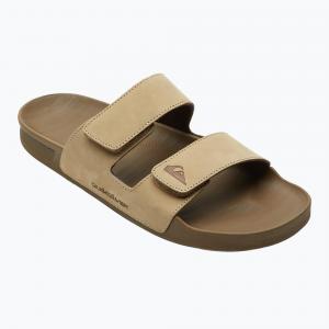 Klapki męskie Quiksilver Rivi Leather Double Adjust