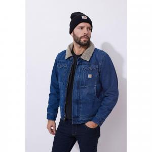 Kurtka jeansowa męska katana ocieplana Carhartt Relaxed Fit Denim