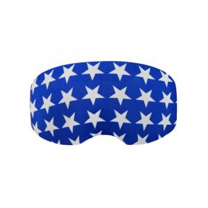 Pokrowiec na gogle COOLCASC White stars on blue