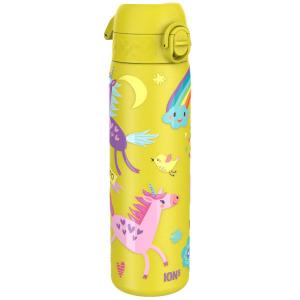 Butelka ION8 Single Wall I8SS600PYUNIC Unicorns (Yellow)